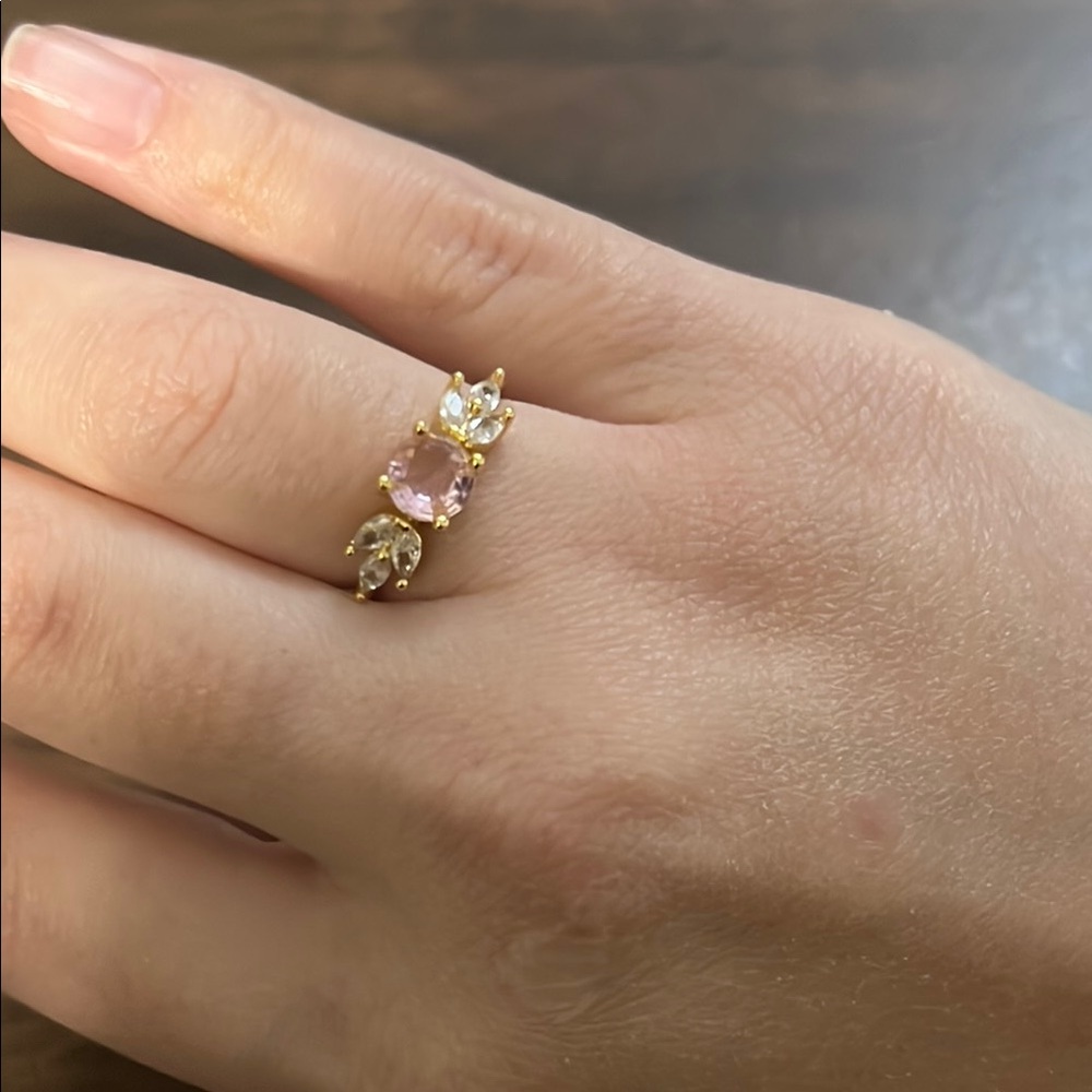 Pink Stone Ring